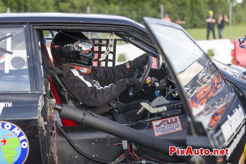 6e European Dragster ATD, Alain Druer Sur Alfa Romeo Gtv